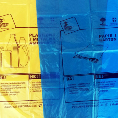 RECYCLING ÖKOBEUTEL FÜR KUNSTSTOFF, PAPIER UND GLAS